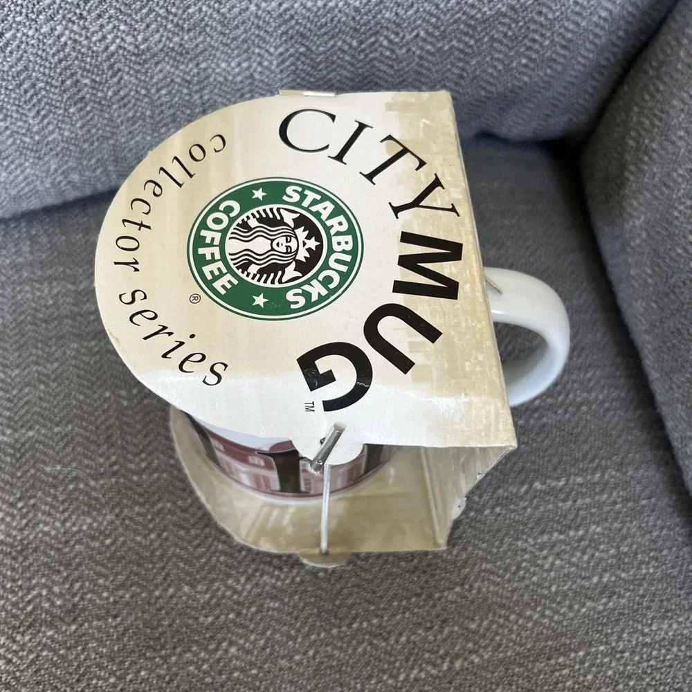 STARBUCKS BONN , GERMANY 2002 Collector Series Coffee MUG New